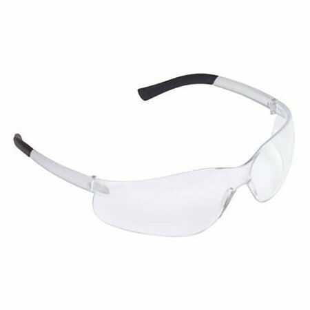 CORDOVA DANE Readers Safety Glasses, Clear Frame, Clear Lens, 1.0 Diopter EBL10S10